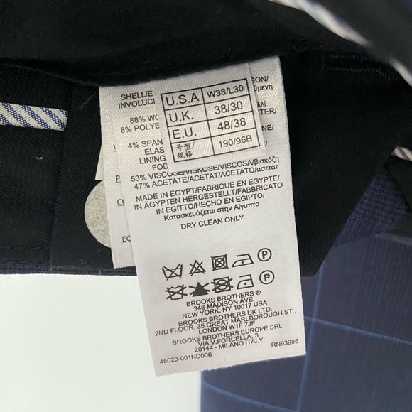 Brooks Brothers Explorer Suit 46R / W38/30 - Picture 7 of 9